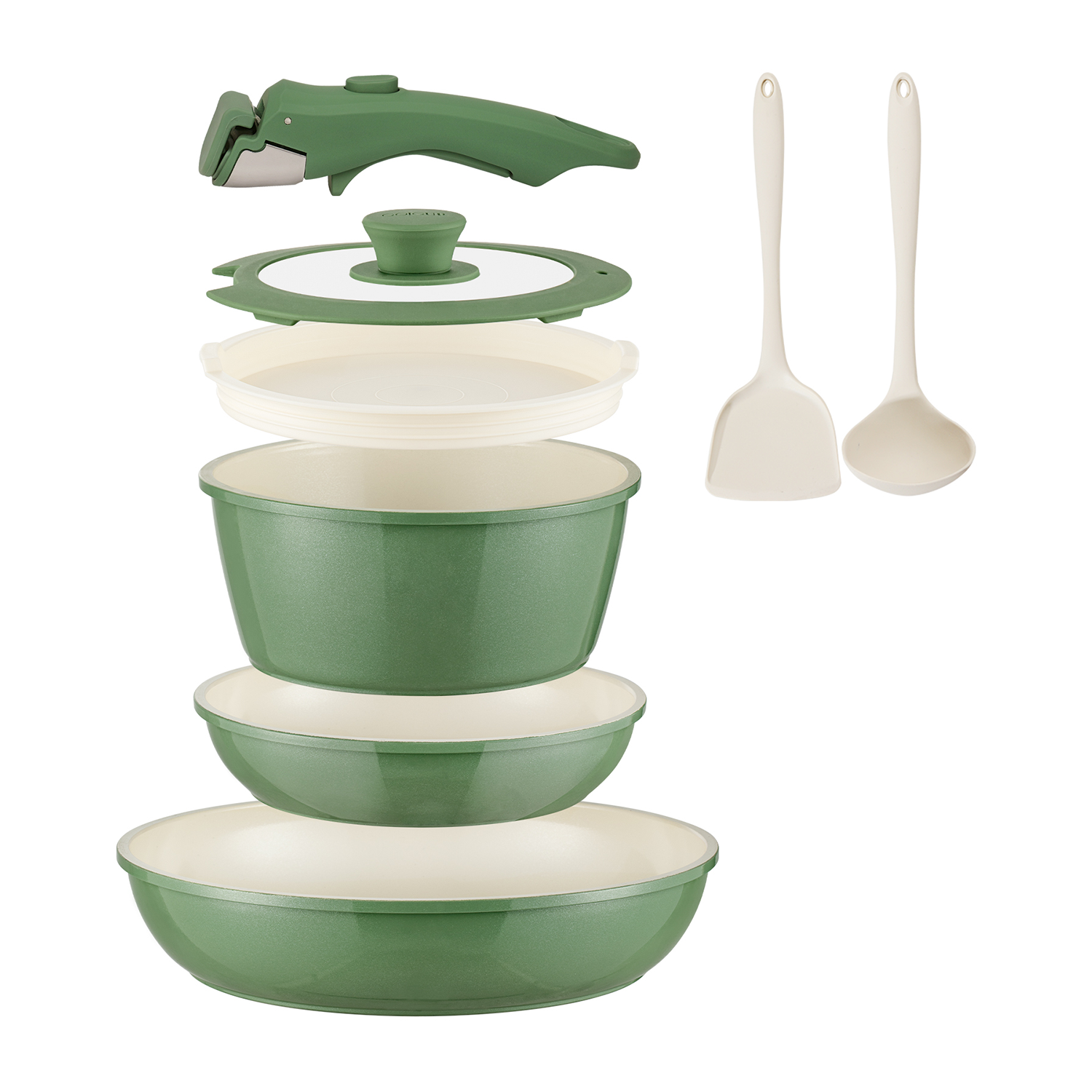 8PCS Removable handle Cookware Set