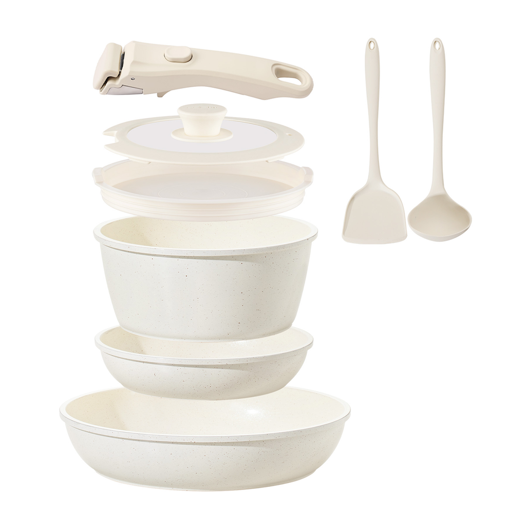 8PCS Removable handle Cookware Set