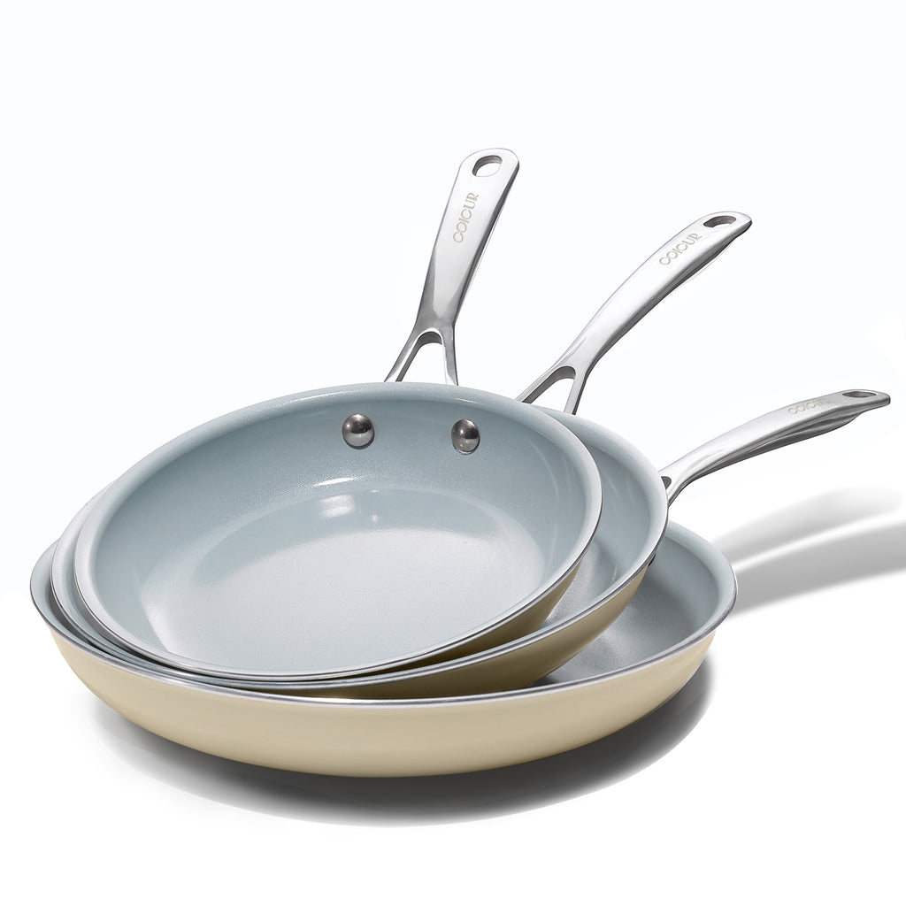 3PS Stainless Steel Handle Omelet Pans